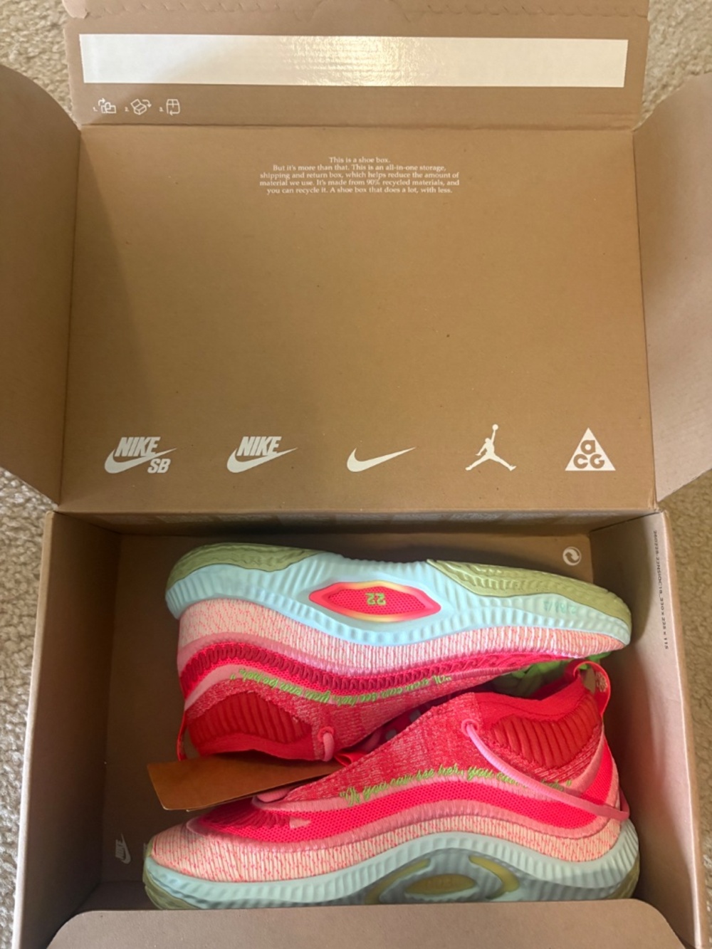 Nike basketball sneakers - Picture 4 of 5